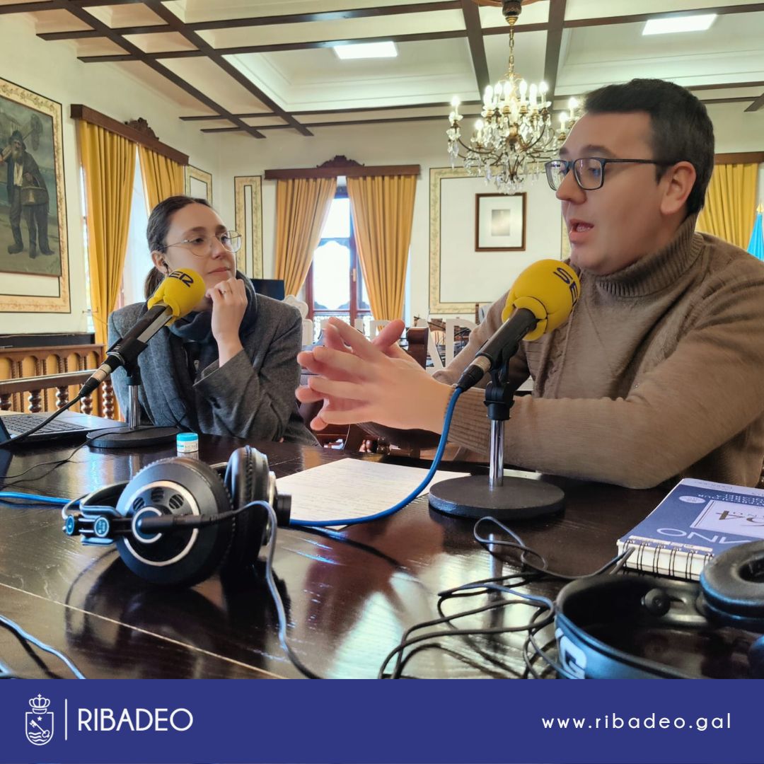 Emisión do programa Hoy por Hoy da Cadena Ser en Ribadeo