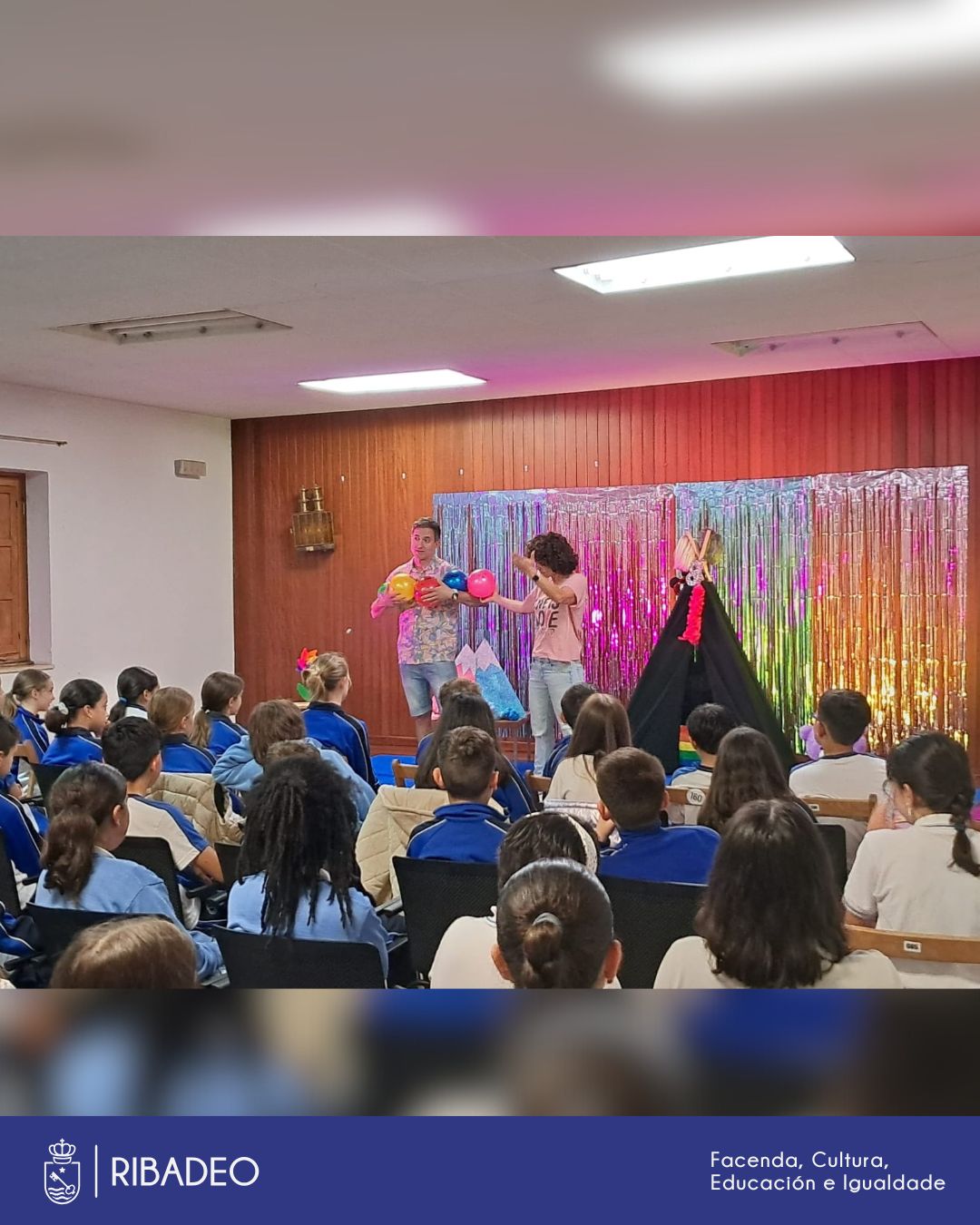 Sesión de contos teatralizados para a conmemoración do Día do Orgullo LGTBI+