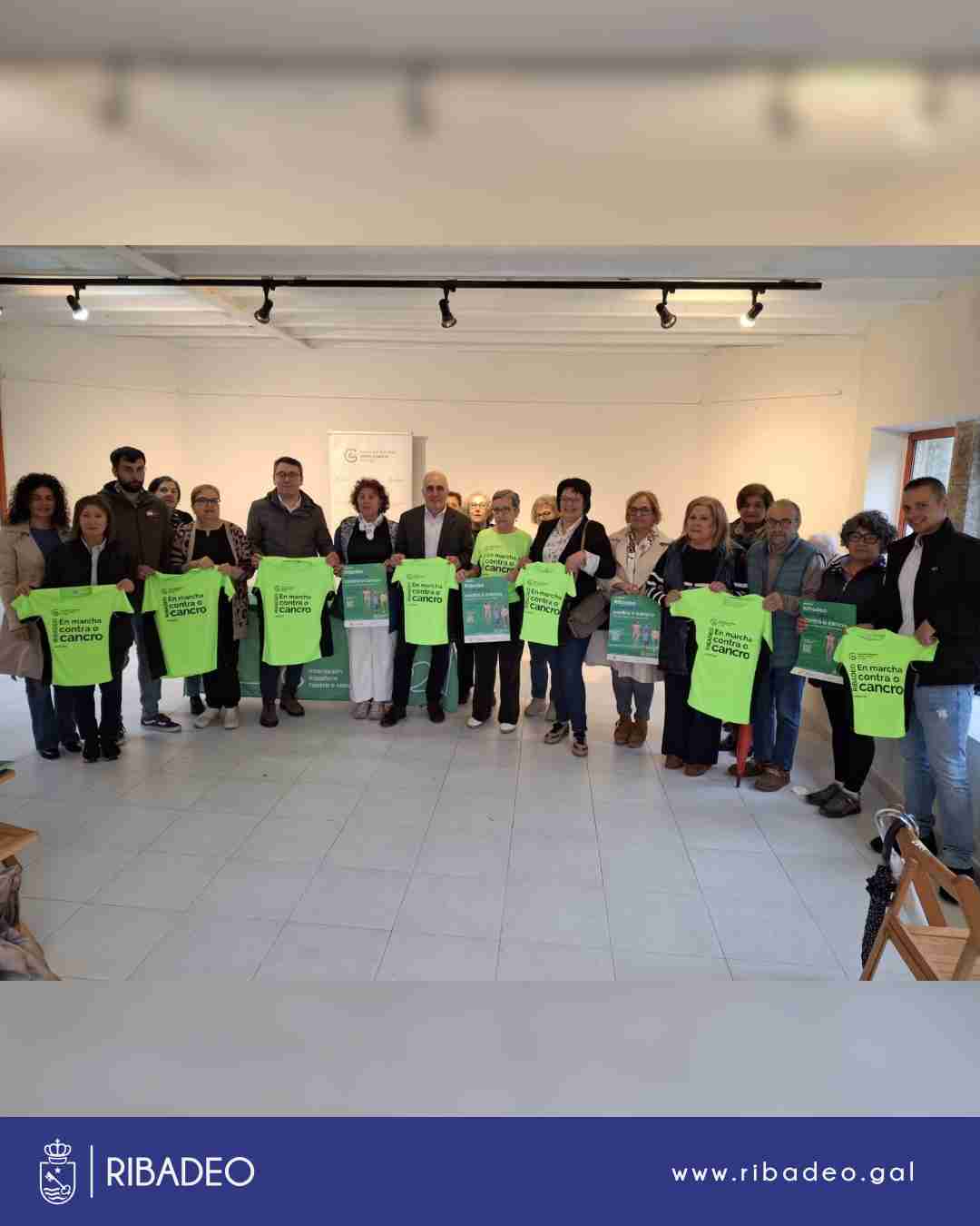 I Andaina Ribadeo en Marcha contra o cancro 17 de maio 2