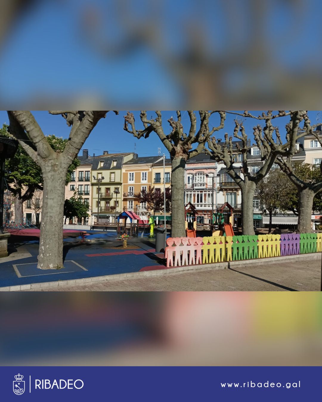 Limpieza parque San Francisco