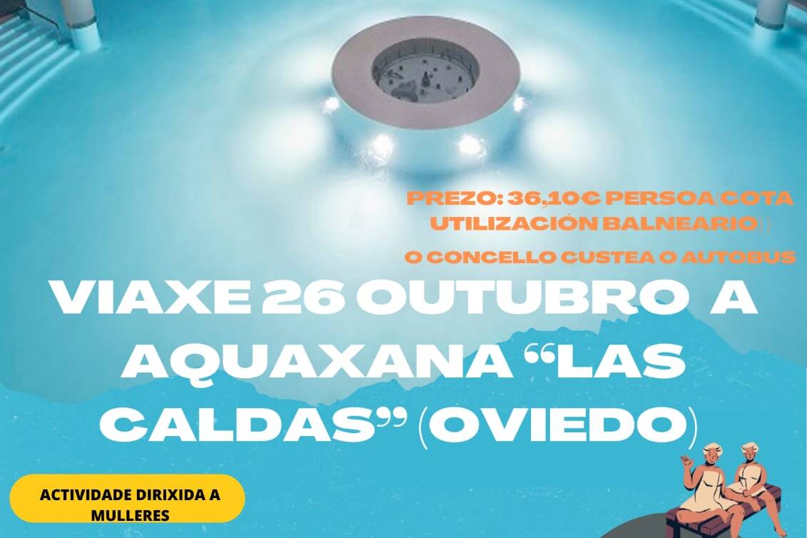 Cartel Viaxe Balneario 2025
