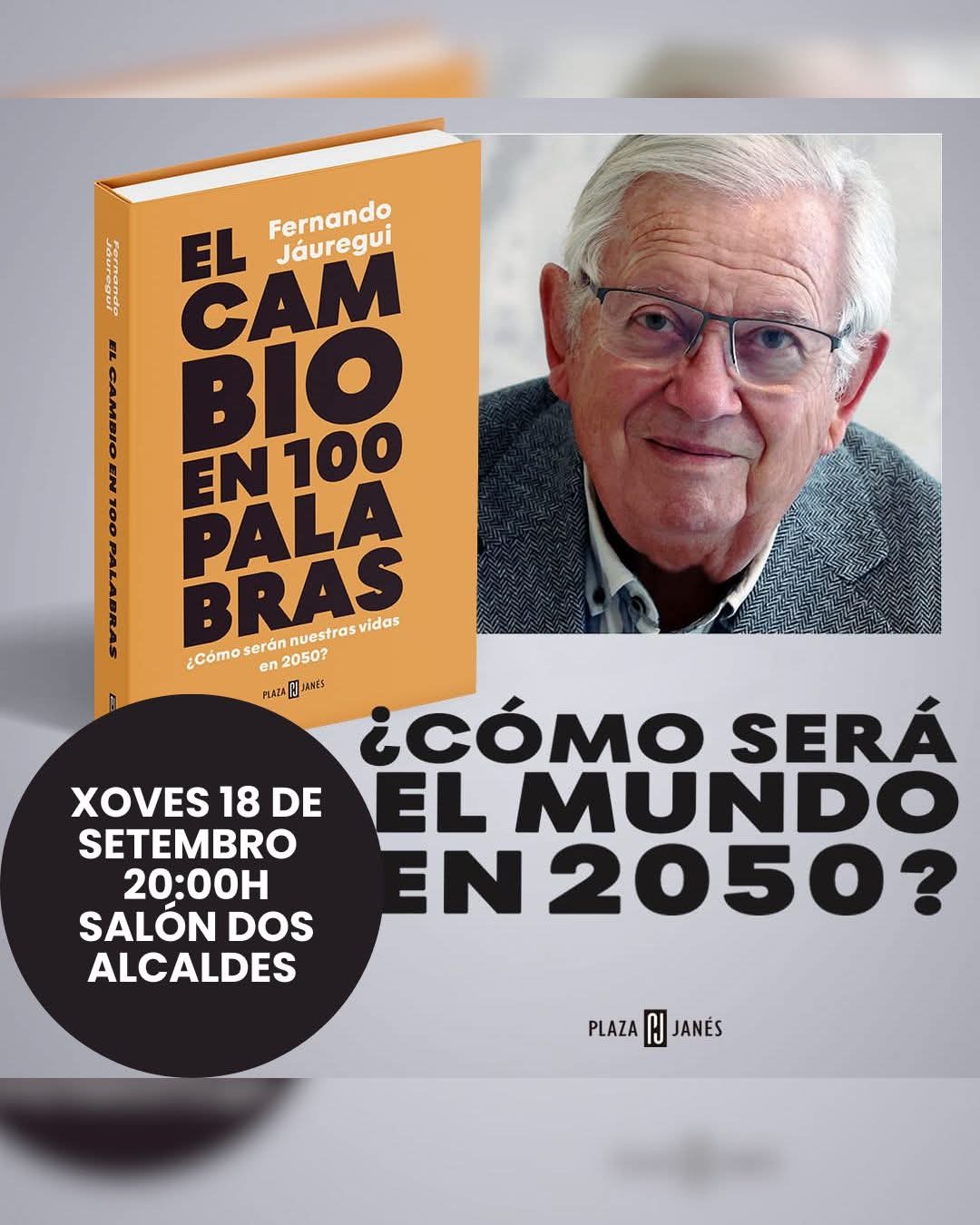 Cartel libro Jáuregui