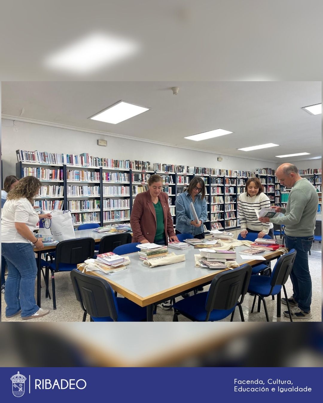 A Biblioteca Pública Municipal El Viejo Pancho de Ribadeo foi distinguida co Premio María Moliner de Animación á Lectura