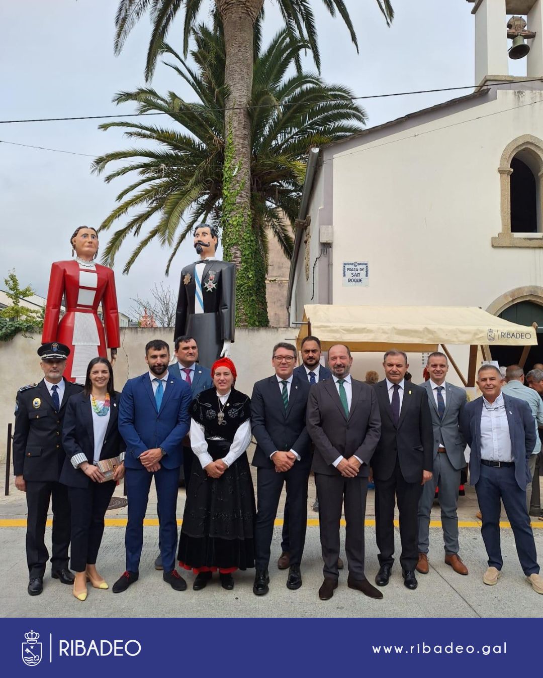Ribadeo celebra hoxe a festividade do seu co patr&oacute;n, San Roque.