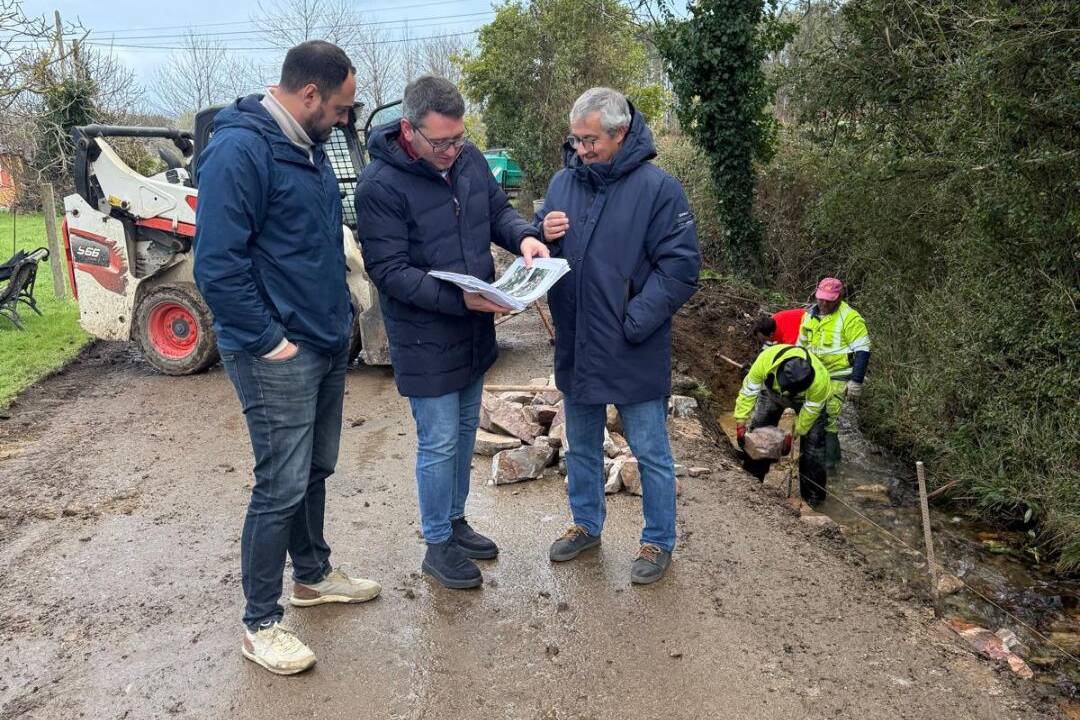Ribadeo mellorará estradas nas parroquias da Devesa, Vilaframil, Piñeira, Ove e Couxela.