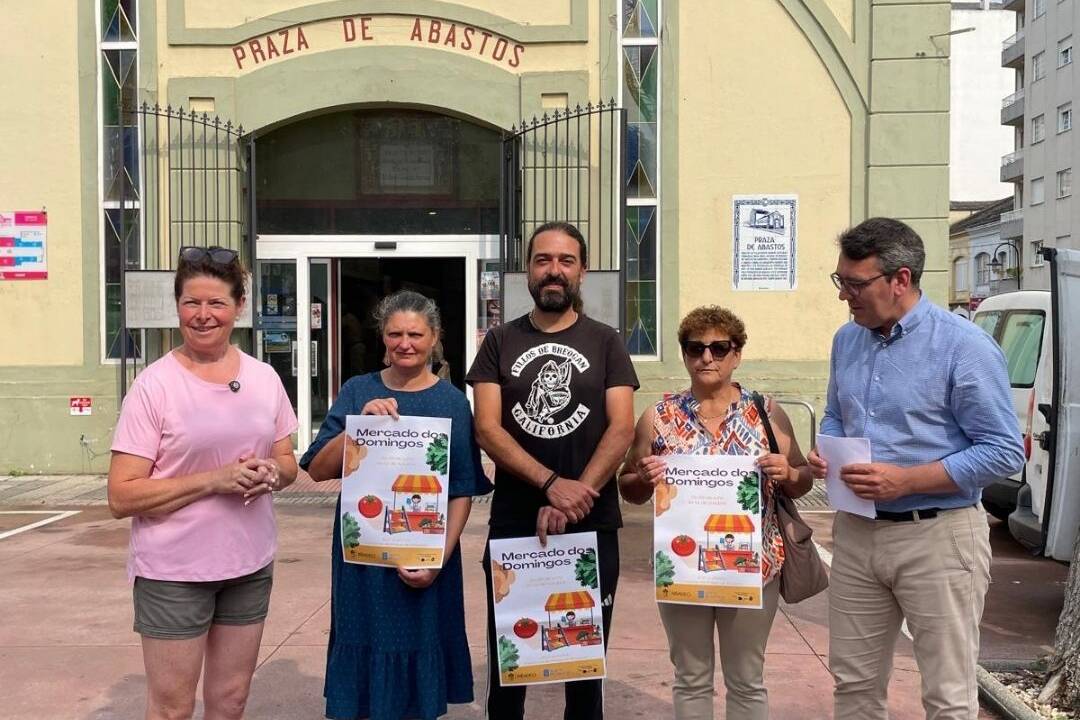 Do 28 de xuño ao 11 de outubro terá lugar unha nova edición do Mercado dos Domingos, que se desenvolverá na contorna da Praza de Abastos de Ribadeo.
