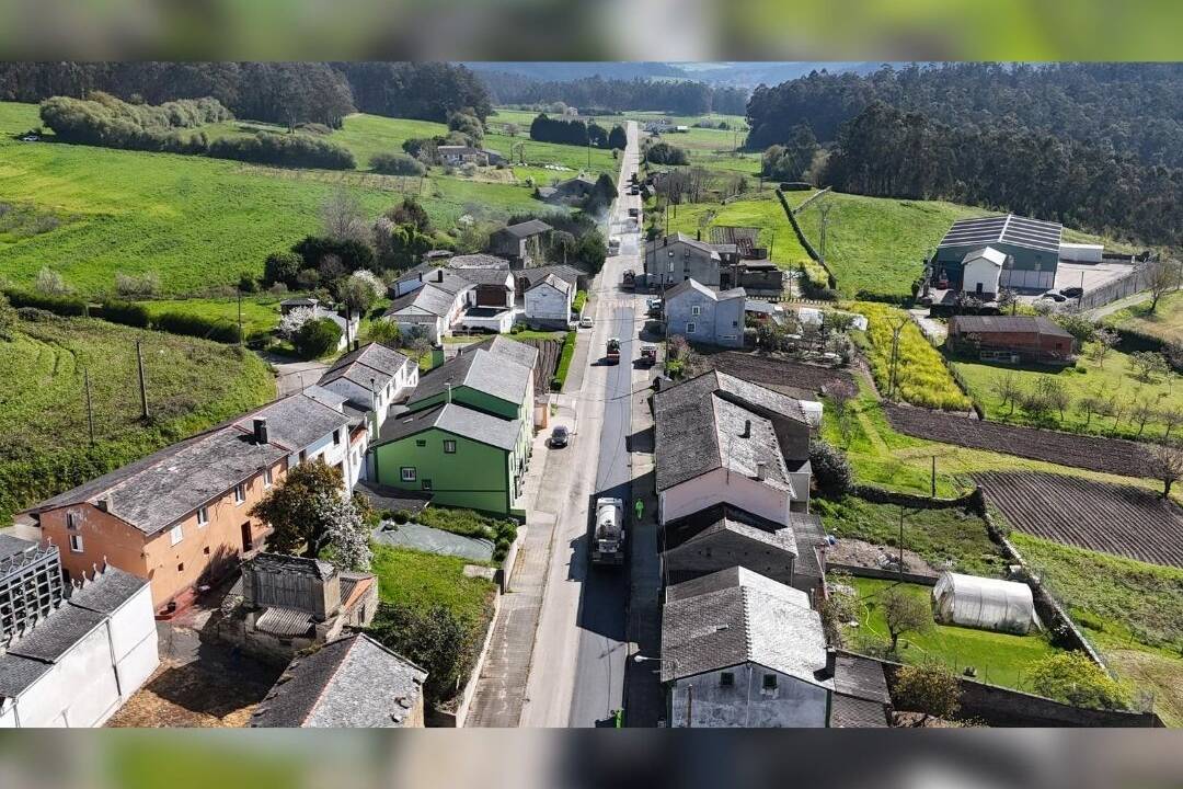 Ribadeo mellora varios puntos da estrada Reme-Vilamar, unha vía moi importante para a comunicación entre concellos e para moitas empresas.