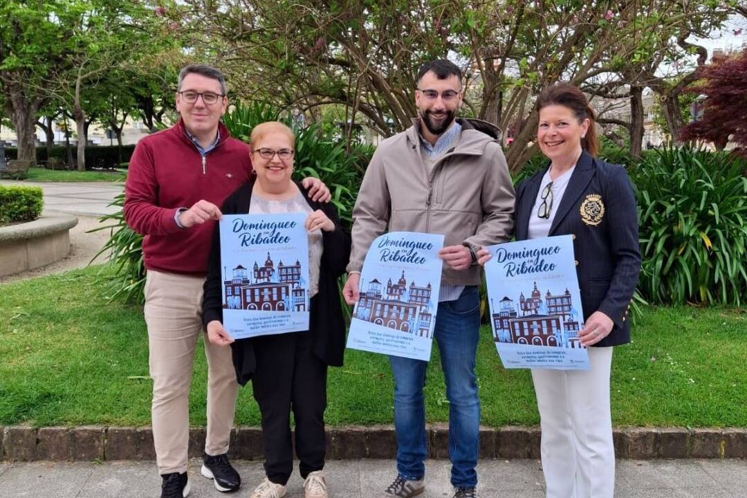 Volta o Domingueo en Ribadeo, que se desenvolverá do 19 de abril ao 21 de xuño con actuacións musicais durante sete mediodías dominicais.