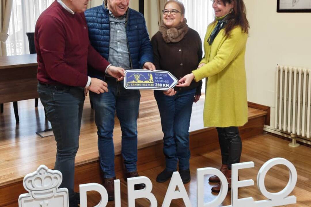 O 8 de marzo partirá de Ribadeo a quinta edición do Camiño do Mar Concello a Concello.