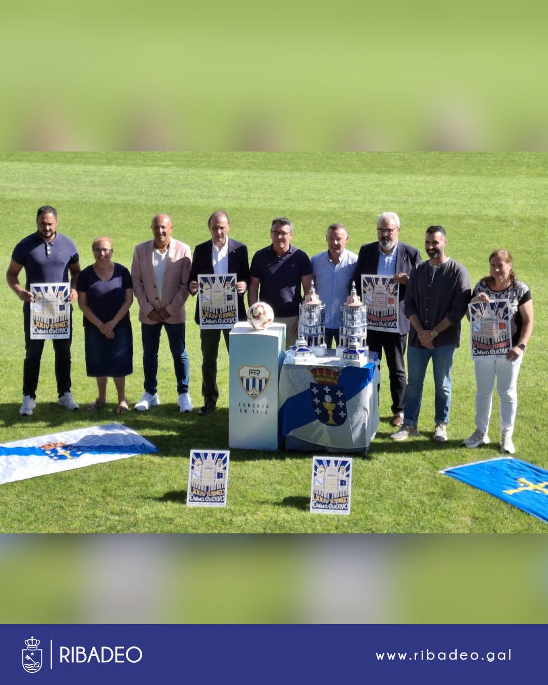 O Pepe Barrera acolleu a presentaci&oacute;n do LXXIV Torneo Emma Cuervo, que disputar&aacute;n o 6 de agosto o RC Deportivo da Coru&ntilde;a e o Real Oviedo.