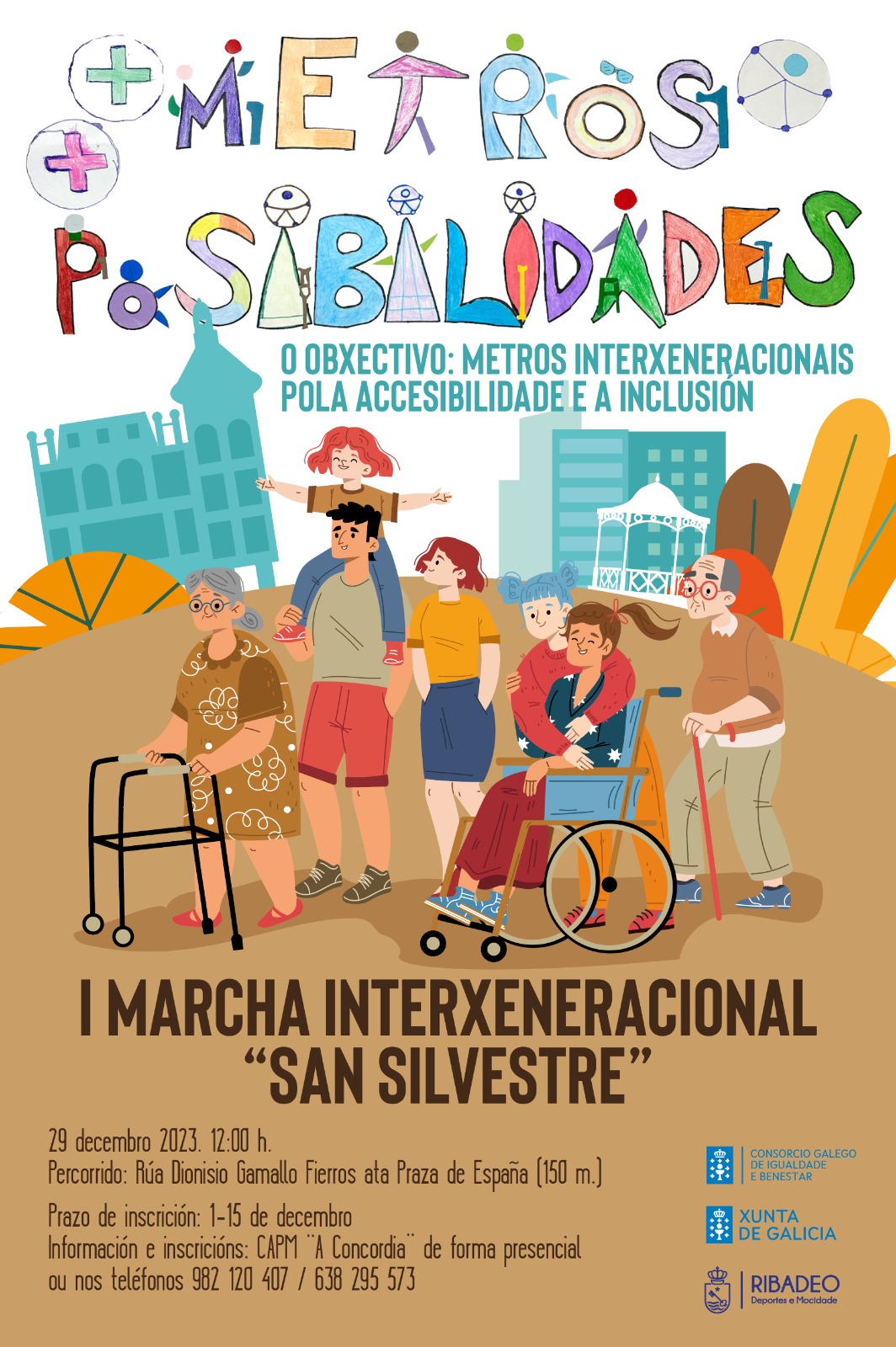I Marcha Interxeneracional San Silvestre Ribadeo