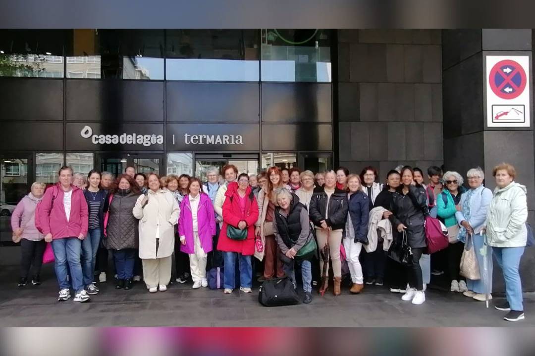 O programa Muller e Benestar Tempo para Ti Termaria-Casa da Auga, na Coruña.