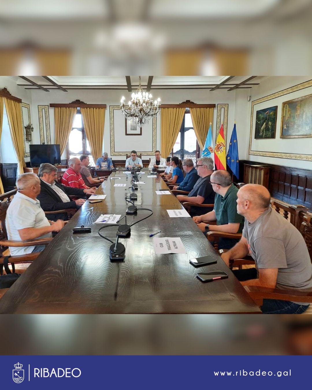 Ribadeo recibe un dos premios Deporte Galego 2024, concedidos pola Xunta