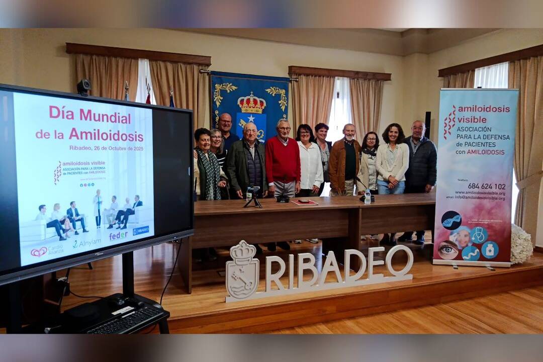 Ribadeo acolleu un foro informativo sobre a amiloidosis.