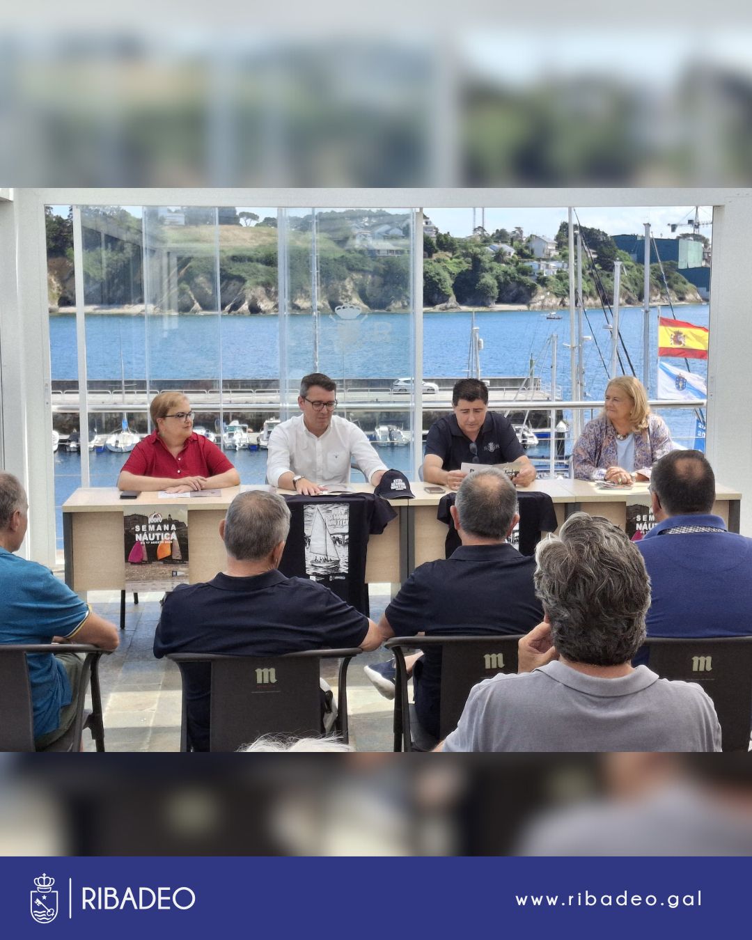 O Real Club Náutico de Ribadeo acolleu a presentación da XXXV Semana Náutica, que se desenvolverá do 2 ao 17 de agosto.