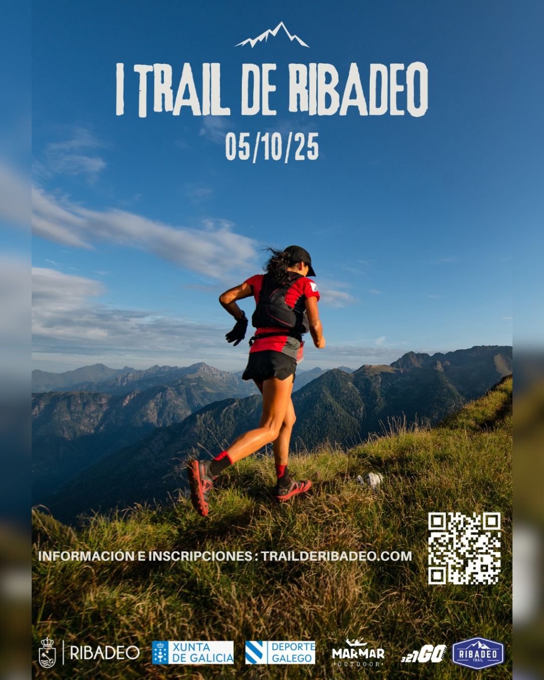 Está aberto o prazo de inscrición para participar no I Trail de Ribadeo que se celebrará o 5 de outubro. Está organizado polo Concello.