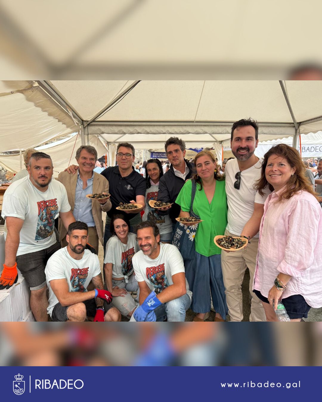 &Eacute;xito da Festa do Percebe que hoxe se celebrou en Rinlo.