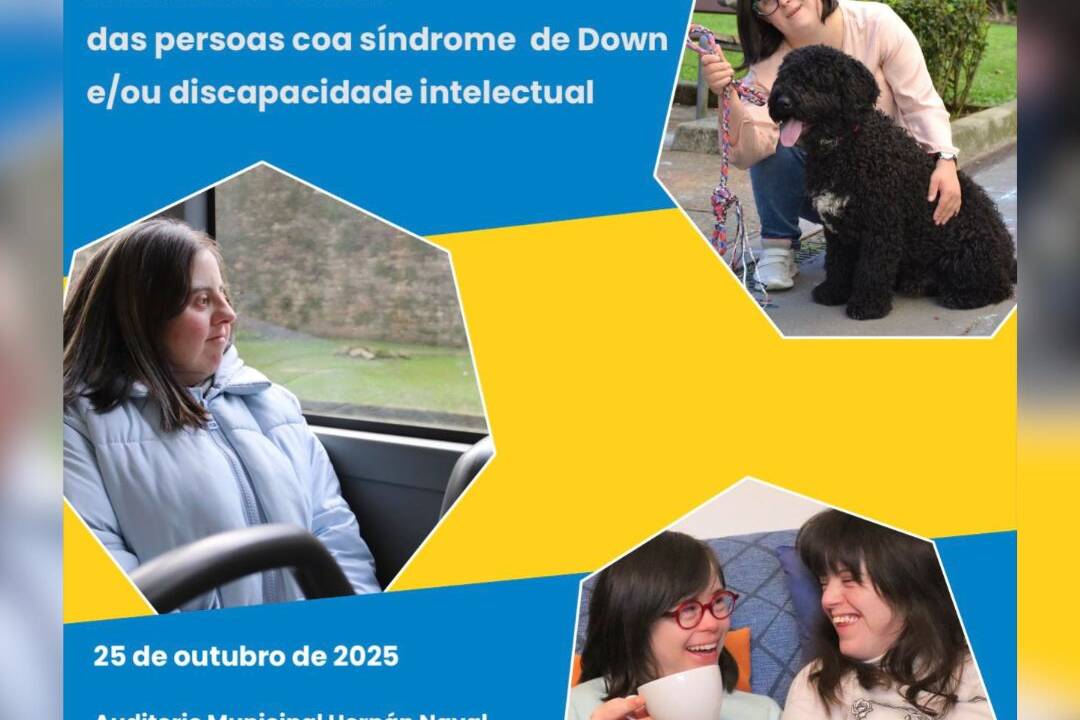 O primeiro Foro Down Tan iguais coma diferentes na provincia de Lugo chegará a Ribadeo o 25 de outubro.