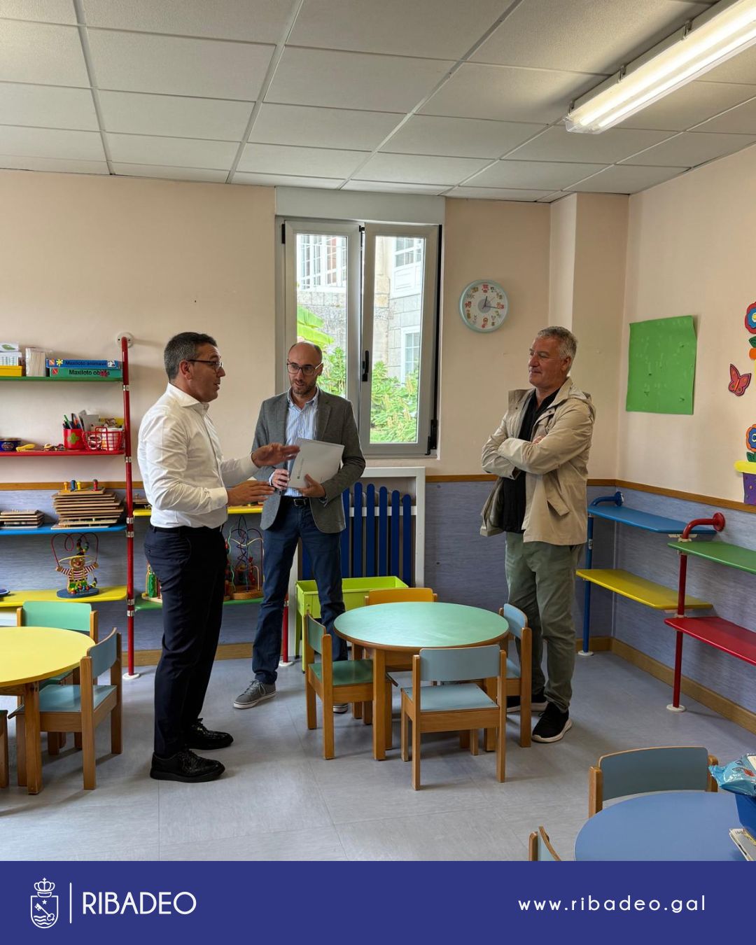 Ribadeo investiu 20.000 euros en diversas melloras realizadas na escola infantil