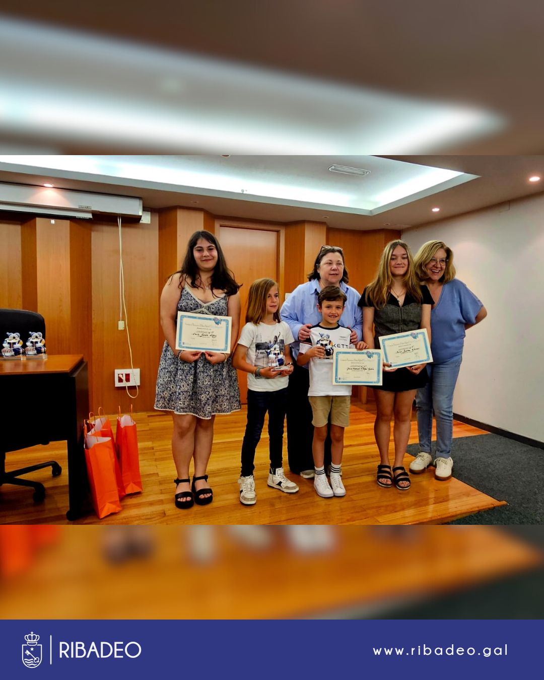 Entrega de premios en Lugo da fase provincial do Certame Infantil de Narración e Debuxo