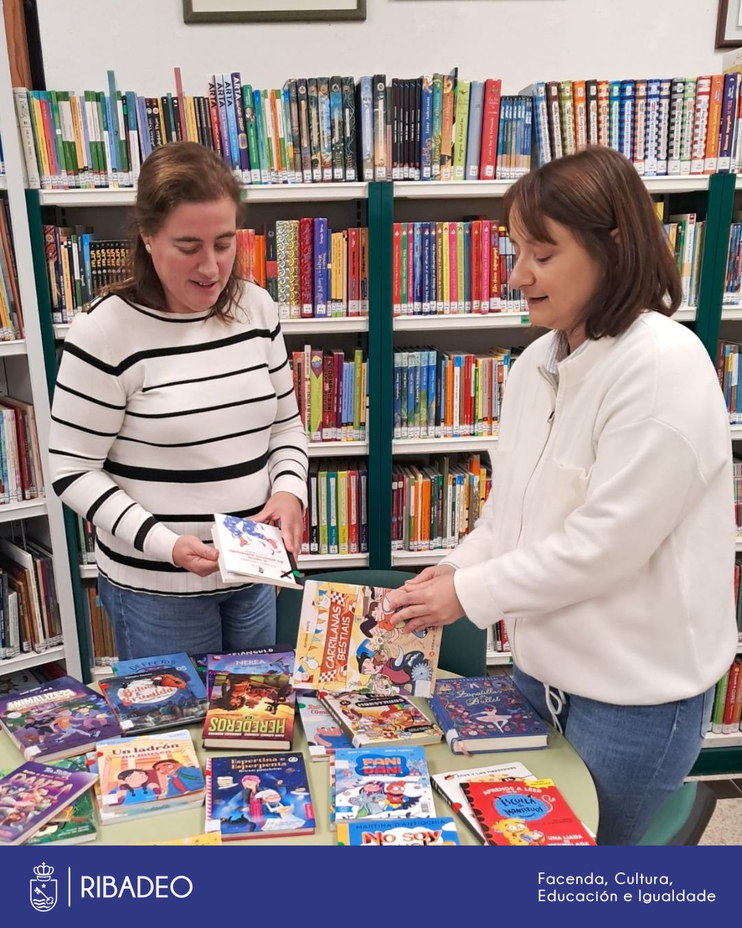 A Biblioteca Municipal “El Viejo Pancho”, gañadora dun dos XXV Premios María Moliner 2025