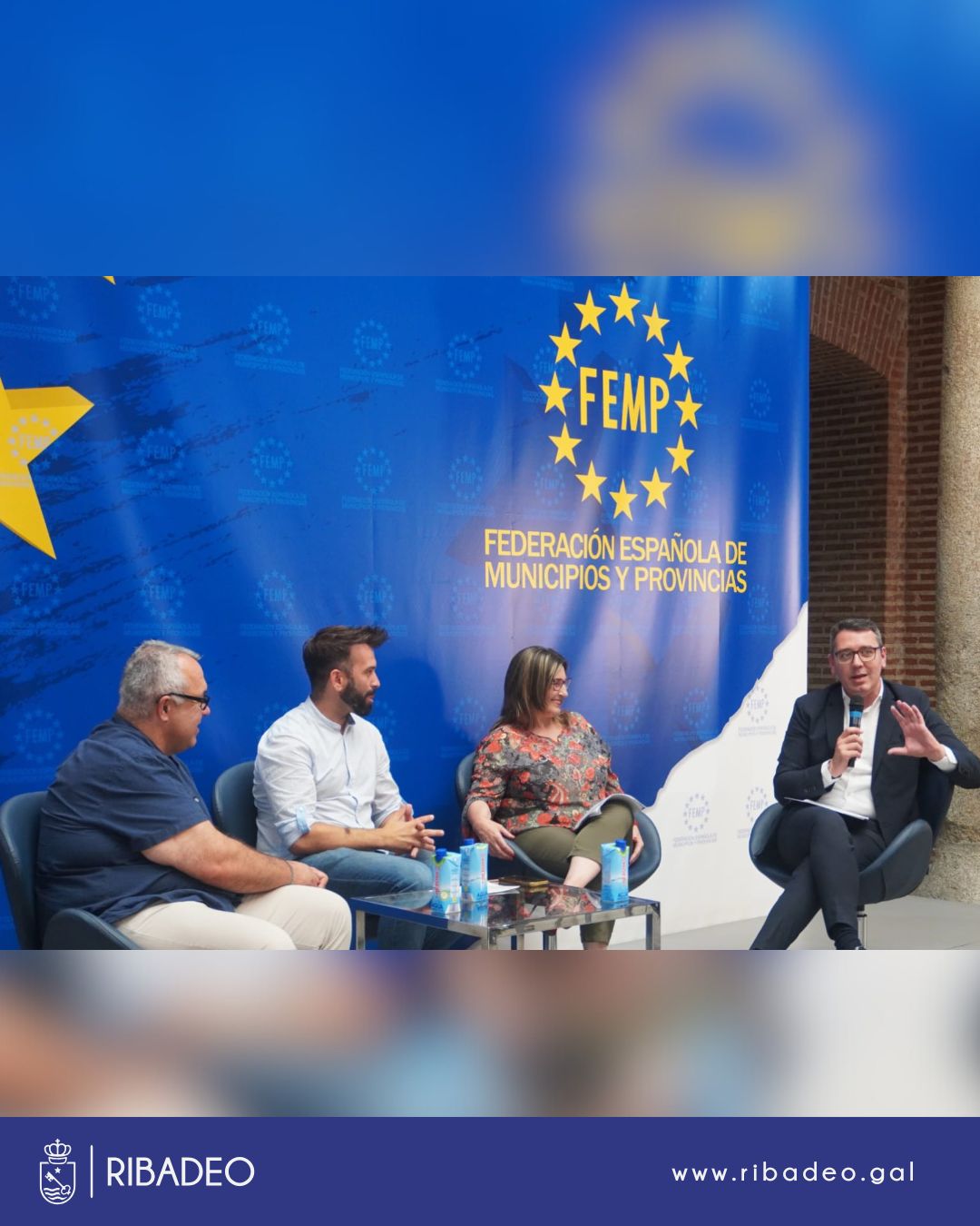 Ribadeo é un exemplo de accesibilidade para a Federación Española de Municipios e Provincias.