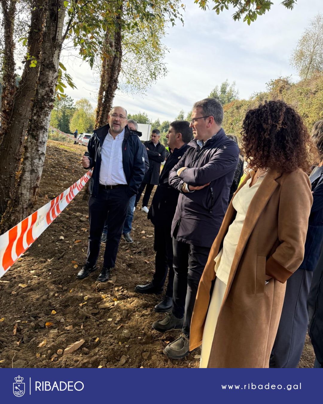 Ribadeo agradece a visita realizada hoxe polo delegado do Goberno, ao que o alcalde lle reclamou un segundo acceso desde a A-8 e outro directo á variante pola estrada de Vilela.
