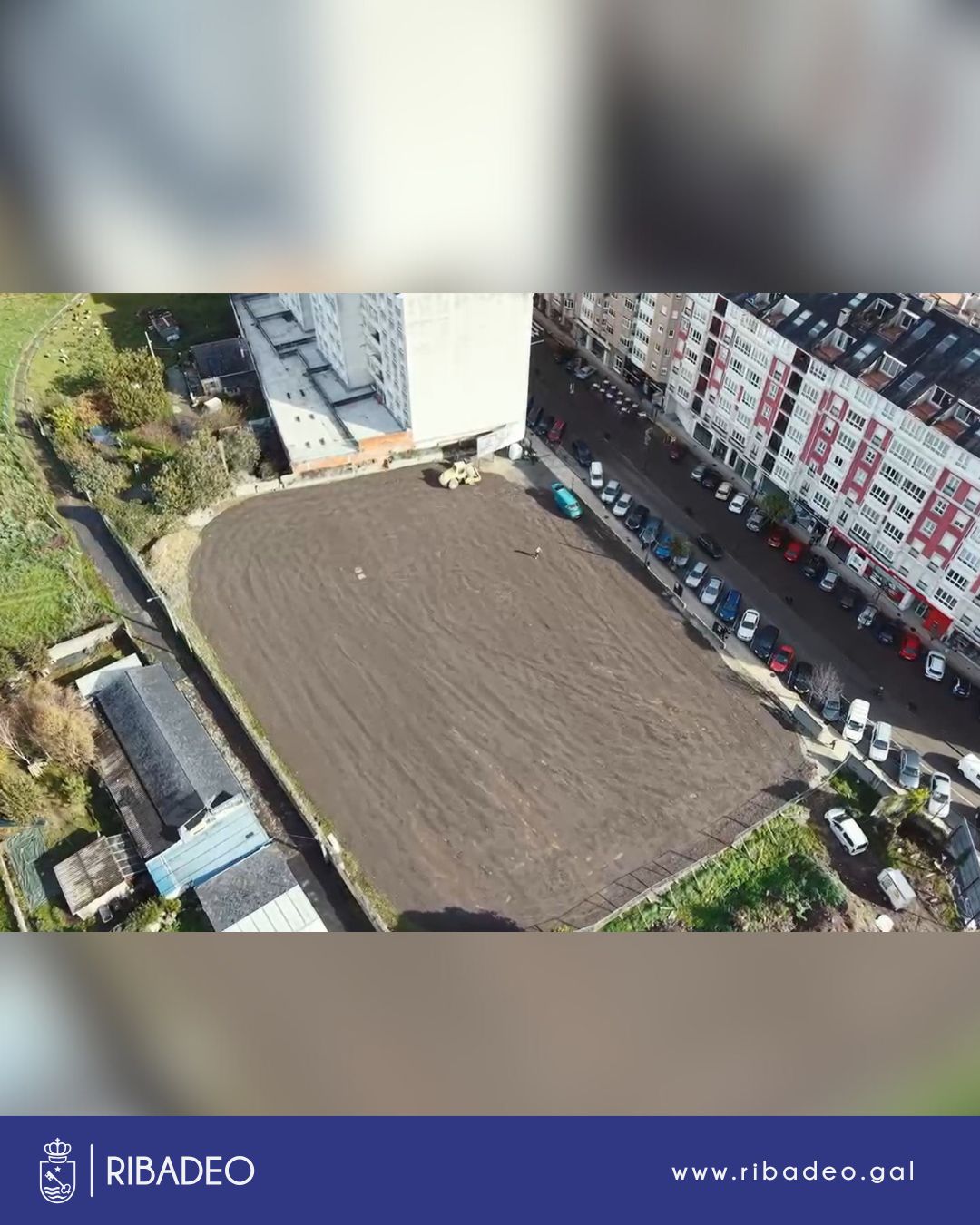 Ribadeo mellora os seus aparcadoiros en colaboración coa Xunta de Galicia.