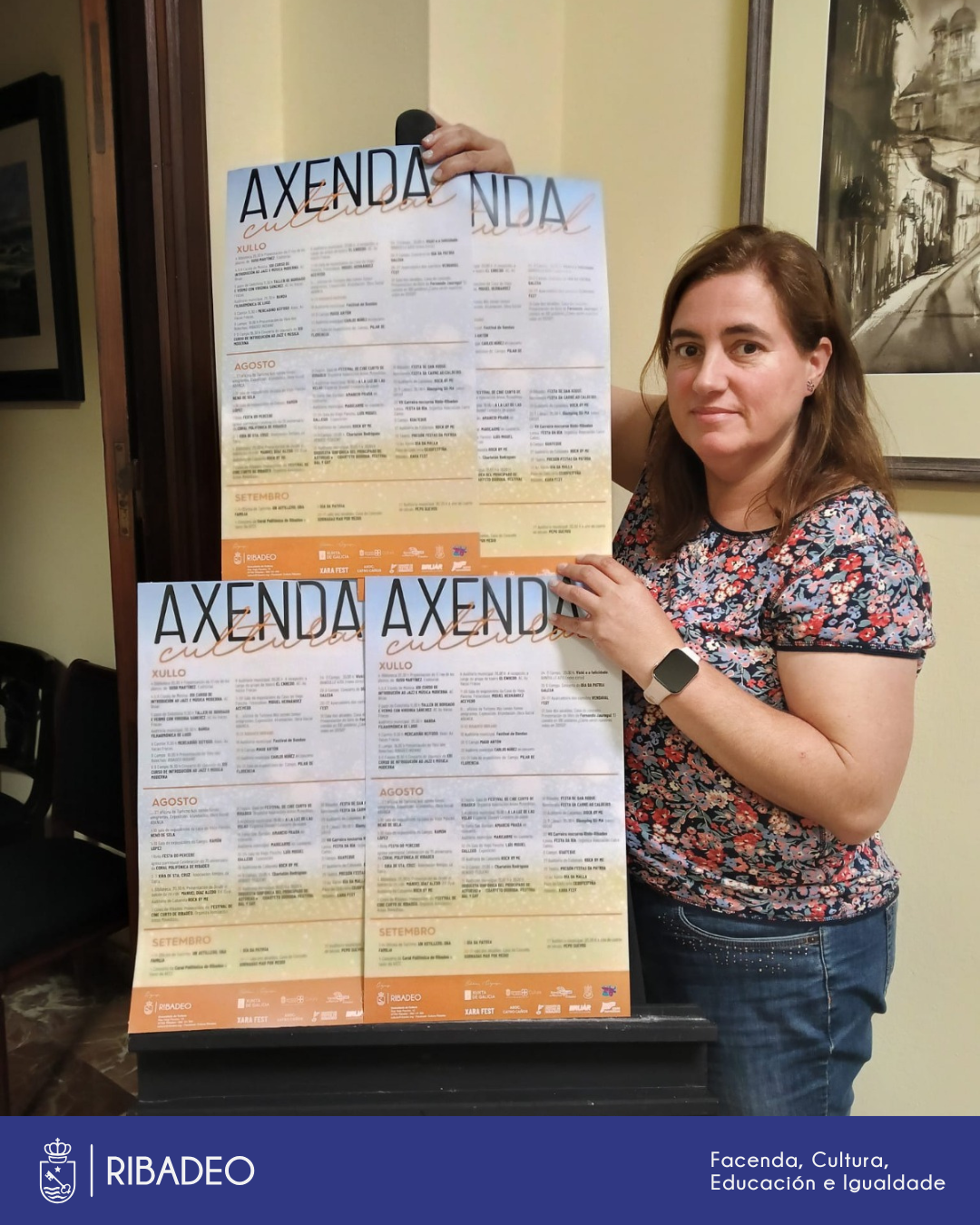 Carlos Núñez, o Mago Antón ou Pepo Suevos son algunhas das actuacións das que gozará Ribadeo no terceiro trimestre deste 2025. A axenda cultural inclúe ademais exposicións e actividades para o público infantil.