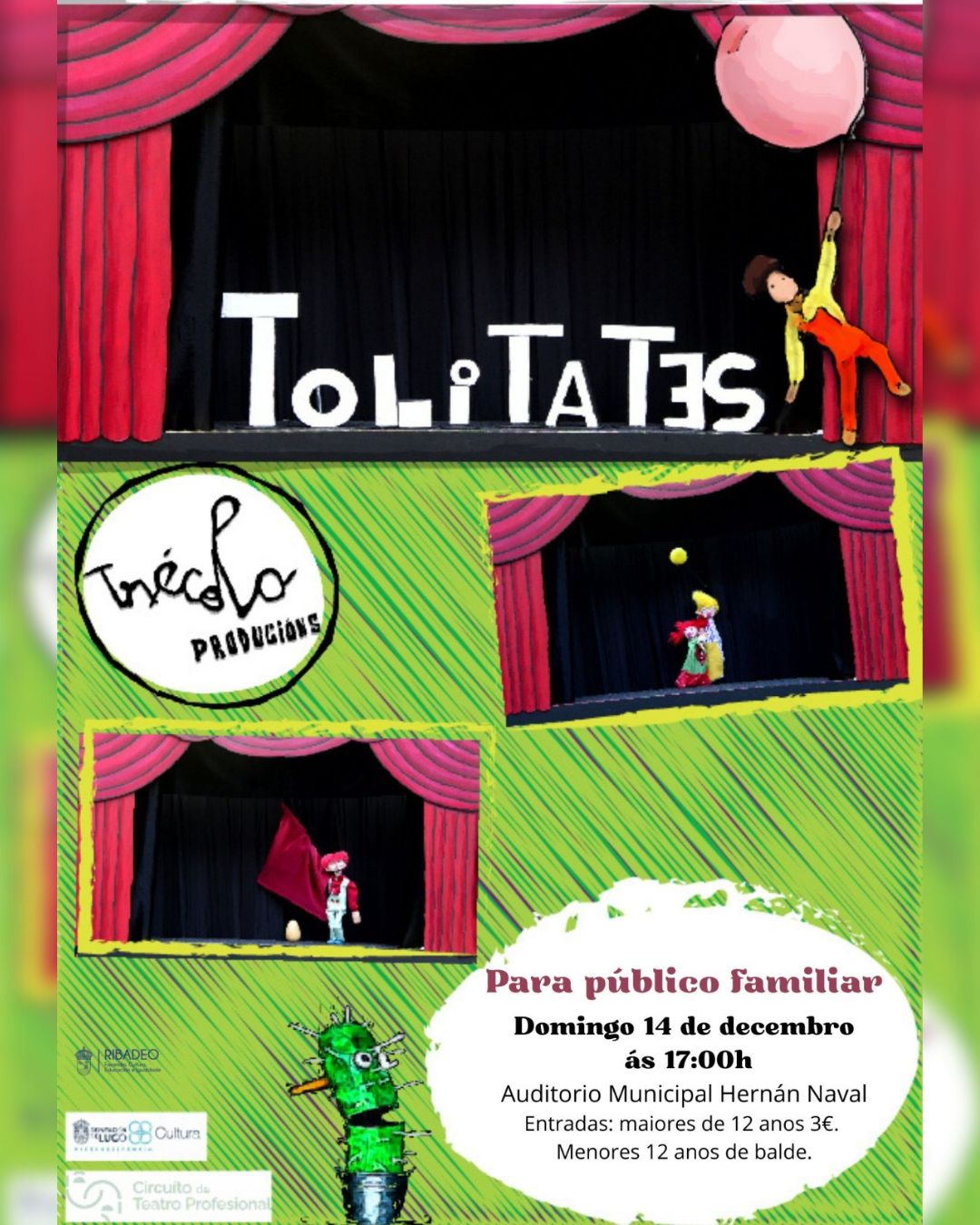 Chega a Ribadeo Tolitates