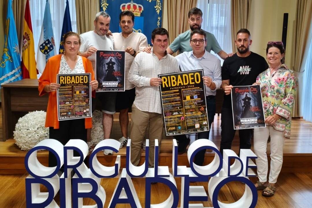 Mägo de Oz pechará as Patronais de Ribadeo 2026, que contarán cunha ampla programación para todos os públicos.