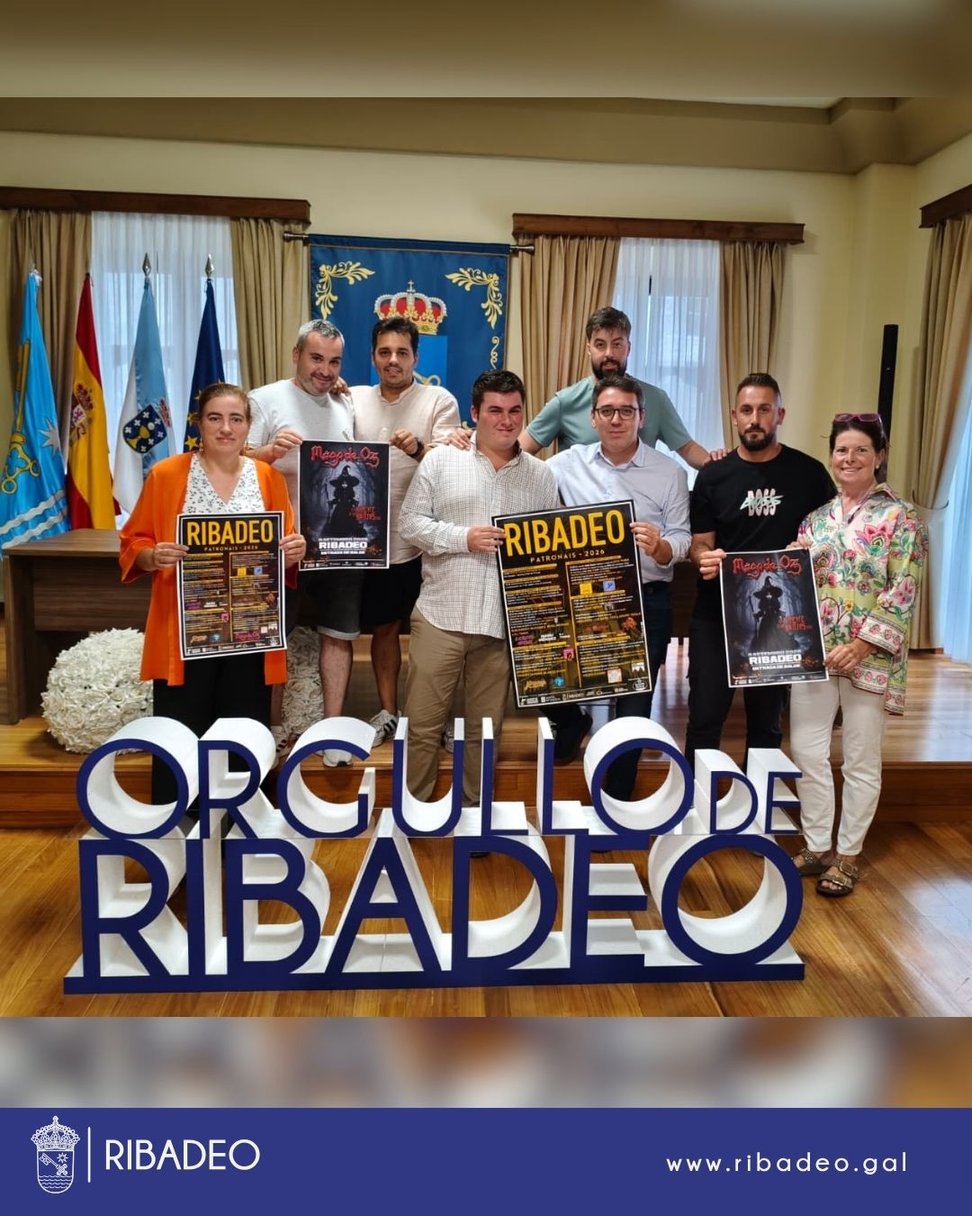 Mägo de Oz pechará as Patronais de Ribadeo 2026, que contarán cunha ampla programación para todos os públicos.