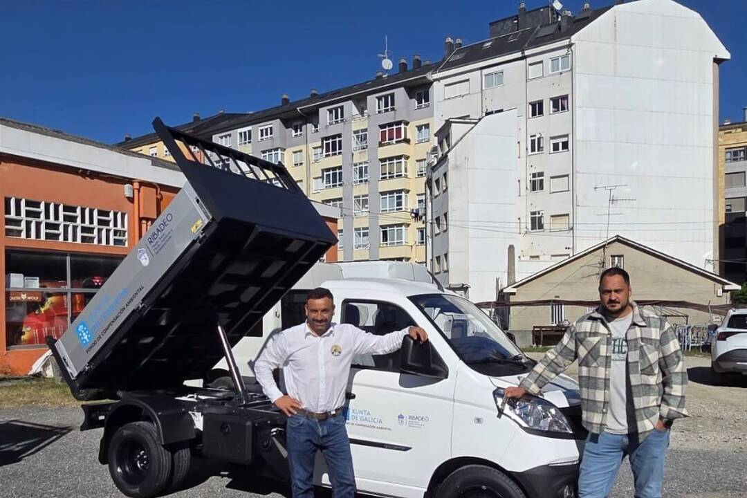 Ribadeo adquire un camión para destinar ao servizo de xardinería.
