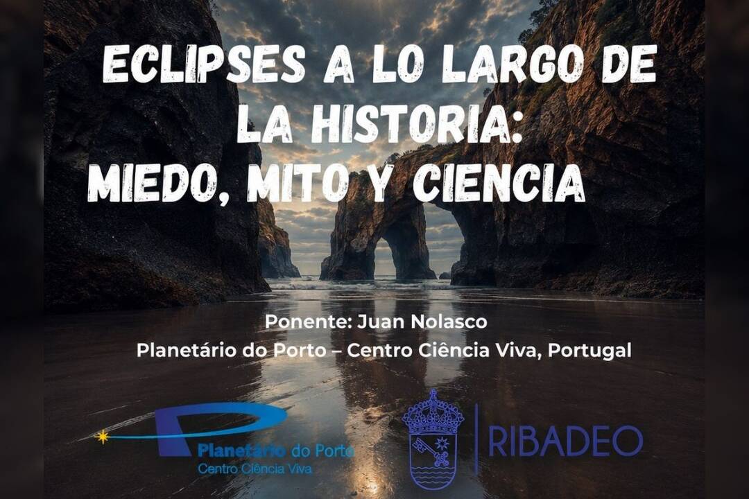 A Biblioteca Municipal de Ribadeo acollerá o 20 de xullo a conferencia 'Eclipses ao longo da Historia: medo, mito e ciencia'.