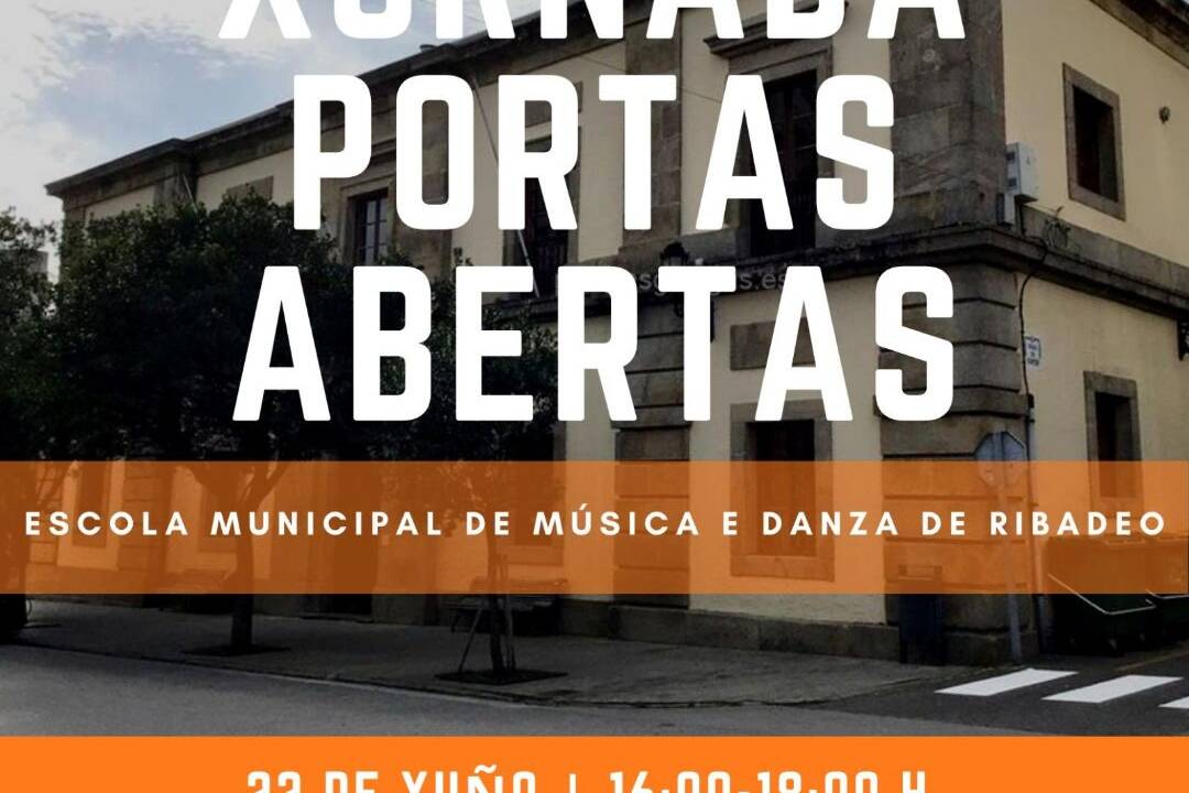 A EMMeD de Ribadeo organiza unha xornada de portas abertas o vindeiro 22 de xuño.