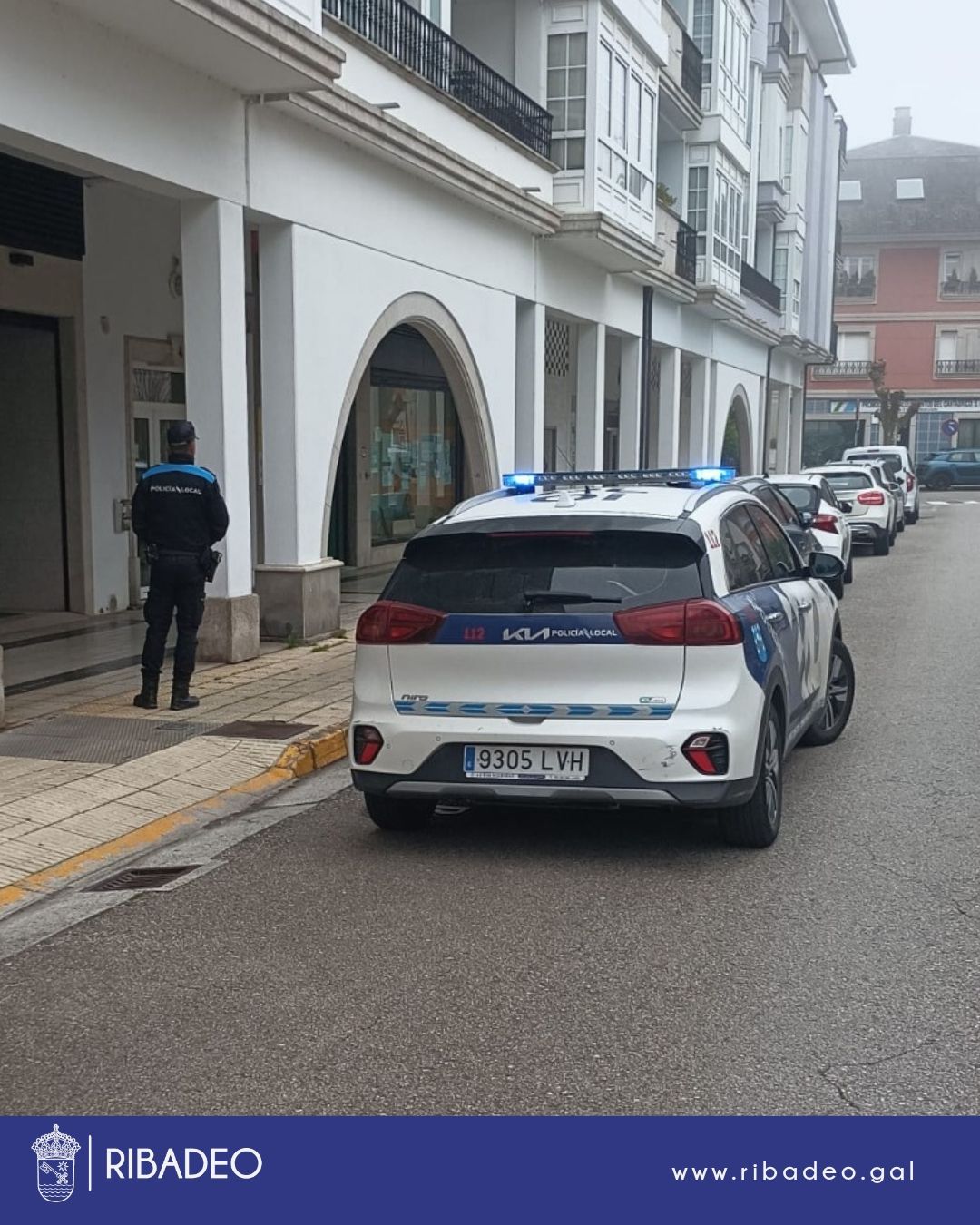Ribadeo sanciona a quen deixa os excrementos dos seus animais na vía pública.
