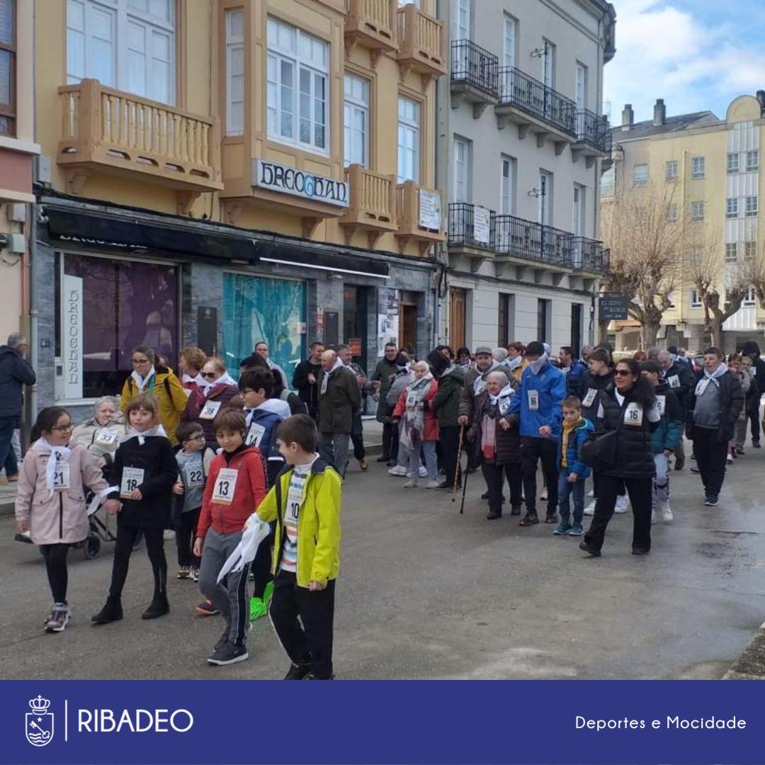 &Eacute;xito da I Marcha Interxeracional San Silvestre