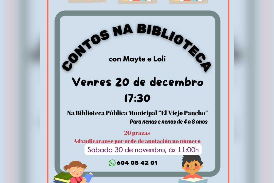 contos na biblioteca ribadeo decembro